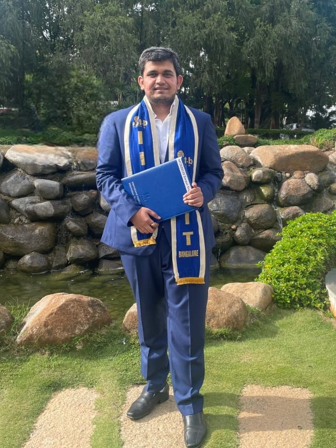 Darpan Singh, CEO of IDS, at IIIT-Bangalore